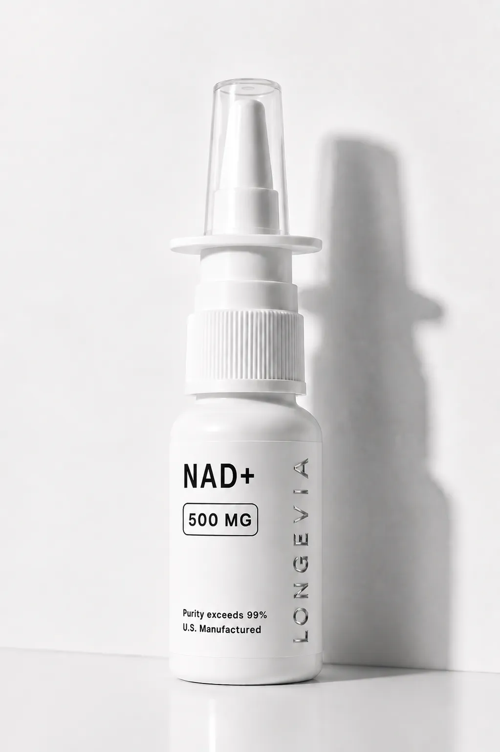 NAD+ 500mg and 1000mg Sprays research peptide vial
